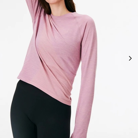 Outdoor Voices seamless long sleeve top SeamlessPique Longsleeve - Picture 2 of 6